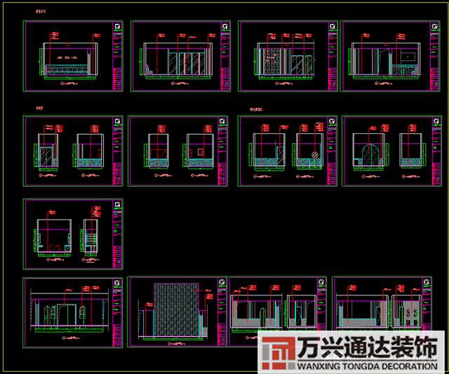 美容院设计美容院设计案例_万兴办公室装修公司