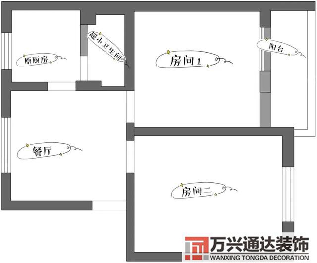 二室一厅装修二室一厅装修风格图片欣赏