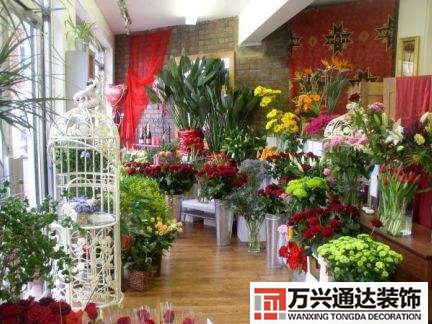 花店装修效果图(20平方花店装修效果图)