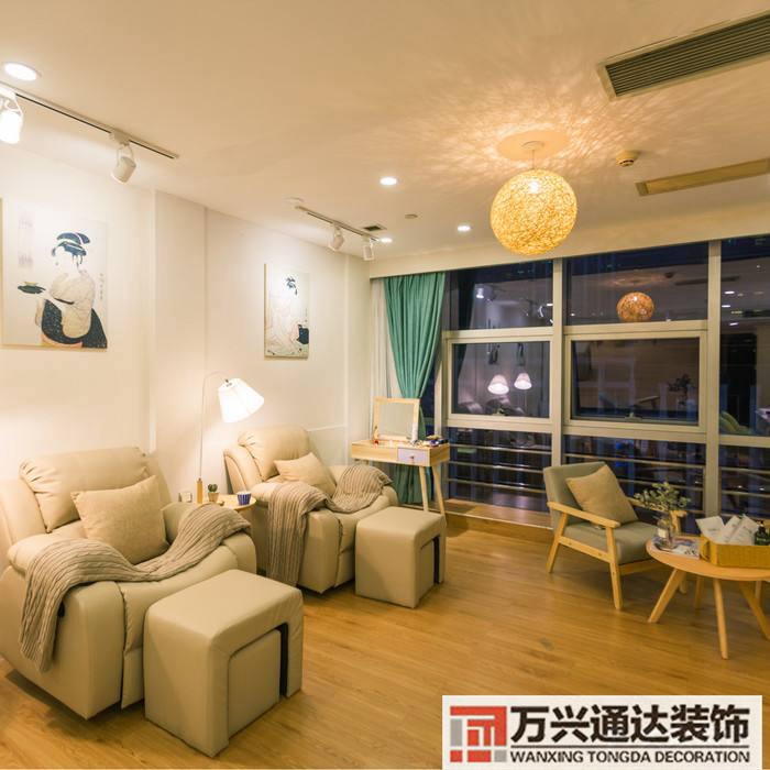 日式美甲店装修美甲店设计装修日韩