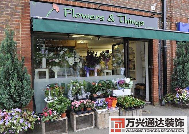 日本花店装修日本花店装修效果图